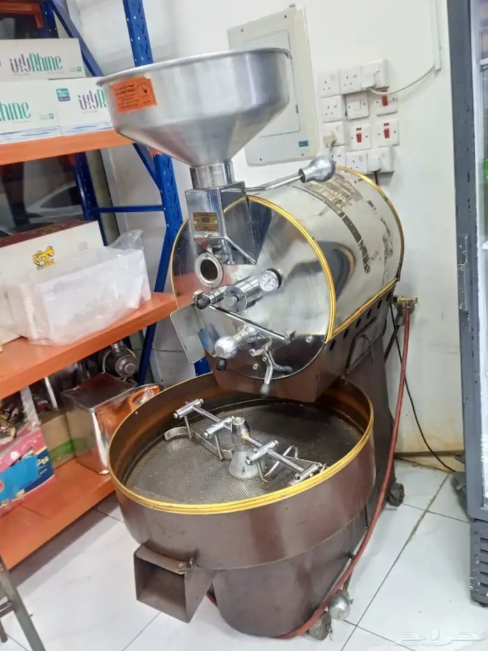 محمصه للبيع جهازبالكامل 7