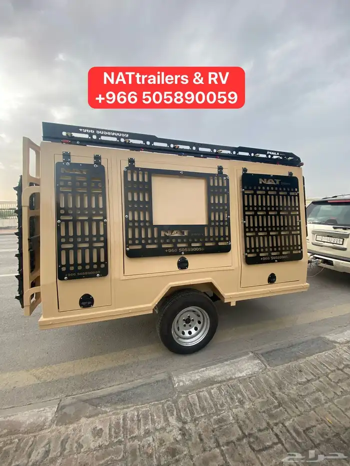 كارافان كرفان مكاشيت كامبر مقطورة البر كشته مجهزه تجهيزات 23