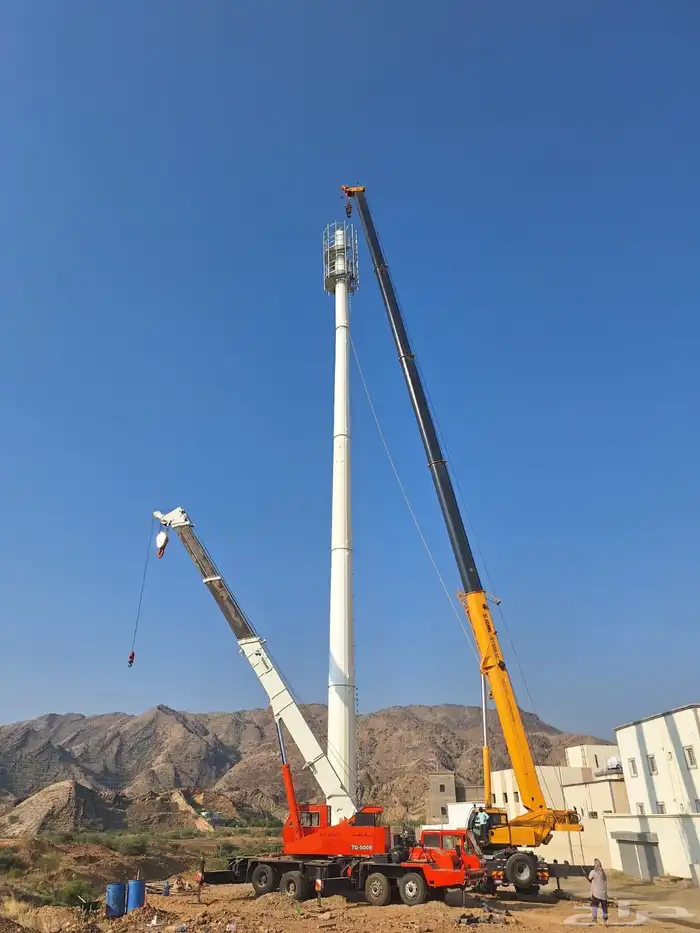 تاجير معدات ثقيلة كرين ونش 4