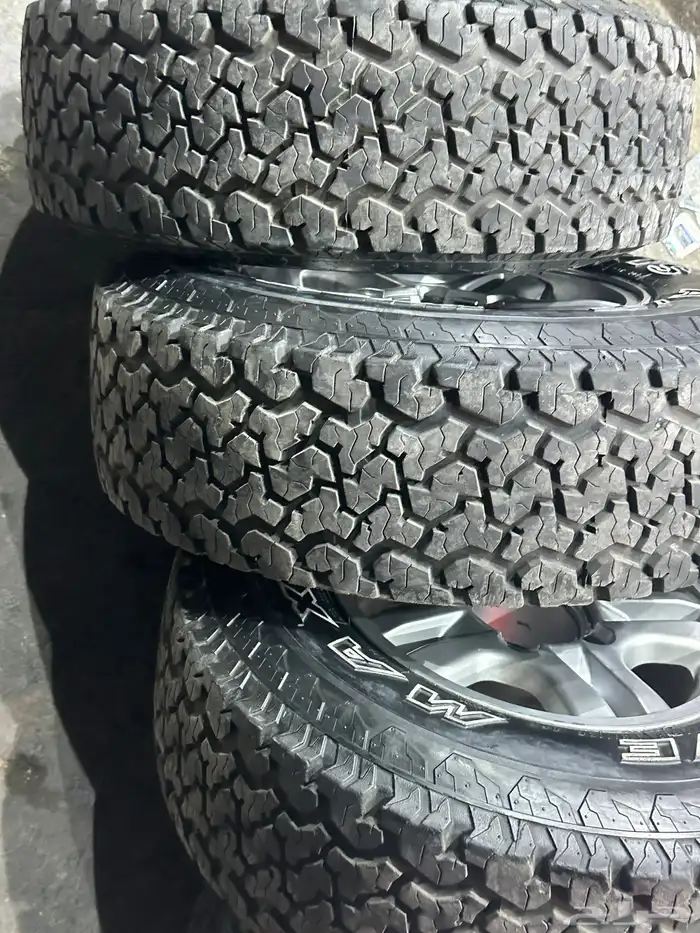 جنوط لكزز الحميد معا كفرات ماكسس مقاس 255 70 16جيب ربع شاص 5