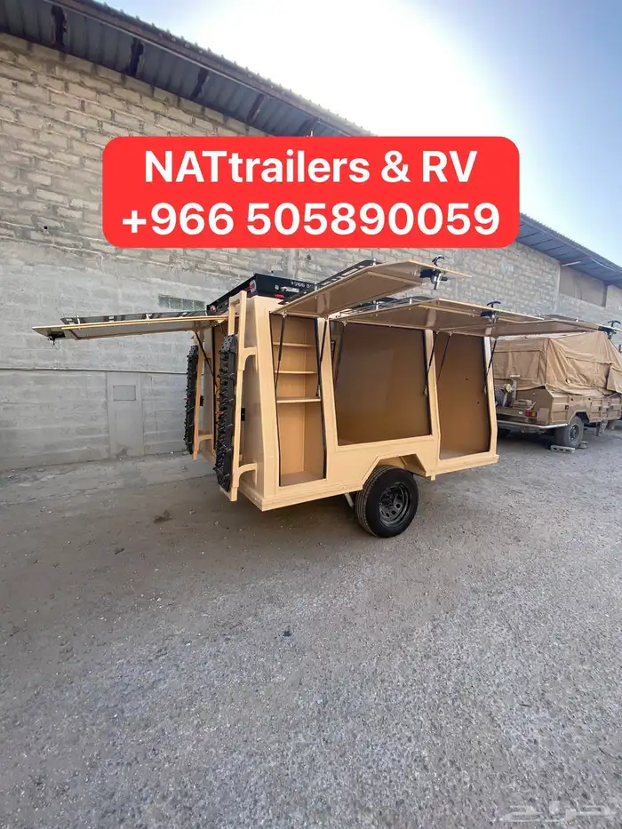 كارافان كرفان مكاشيت كامبر مقطورة البر كشته مجهزه تجهيزات 20