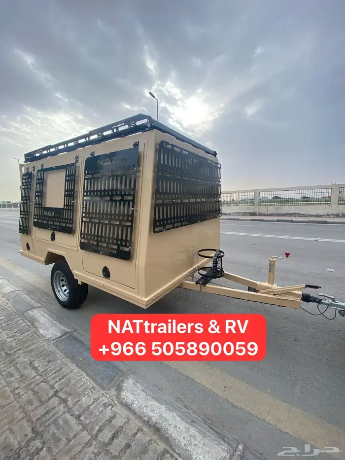 كارافان كرفان مكاشيت كامبر مقطورة البر كشته مجهزه تجهيزات 12