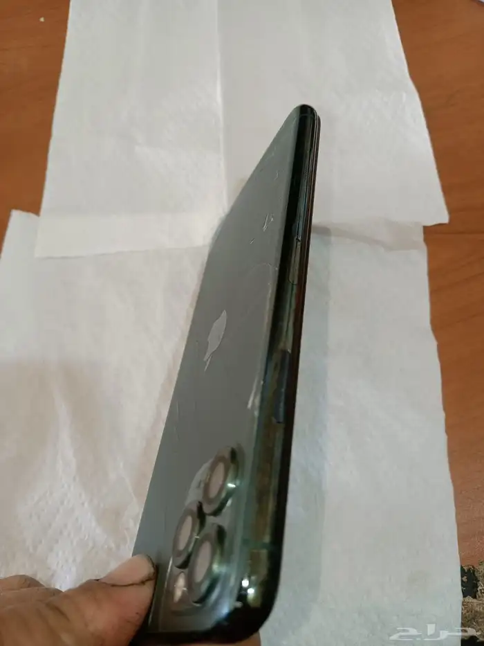 ايفون 11 بروماكس 512 بطاريه 73 مغير شاشه فقط شغال كويس 0