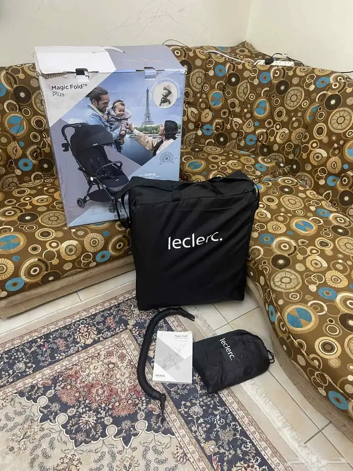 استرولر leclerc من ماذركير جديده بالكرتونه 0