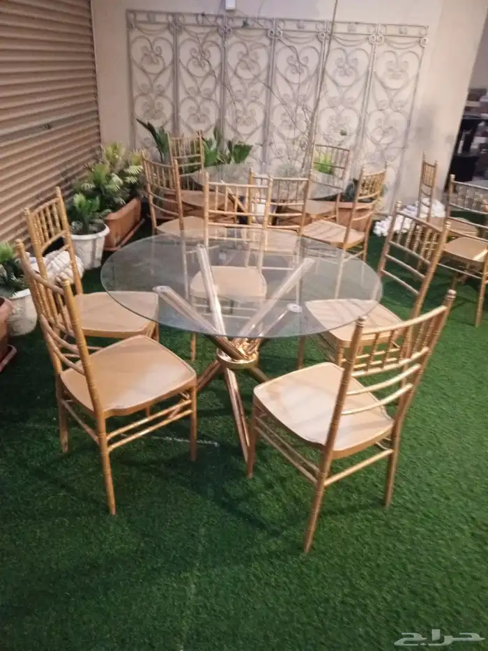 تاجير طاولات وكراسي وجميع لوازم الأفراح والحفلات 48