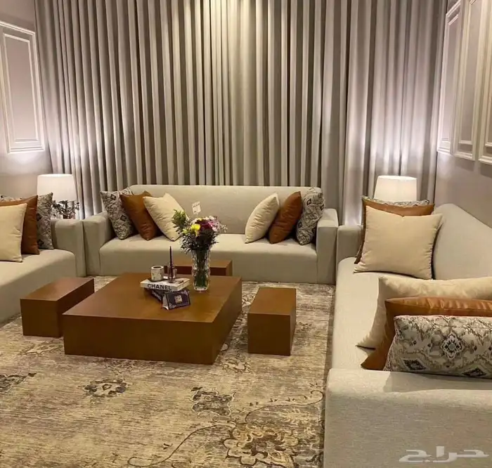 الكنبت تفصيل على حسب الطلب تنجيد ستائر ويفي بسعر مناسب 6