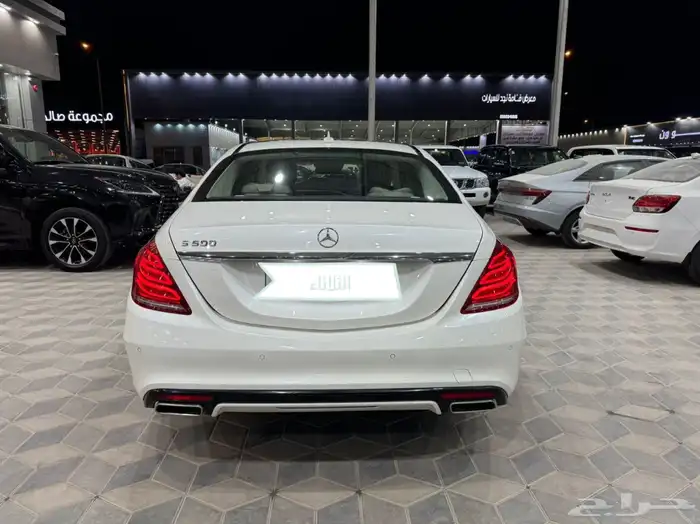 مرسيدس S500 مديل 2017 ( يخت ) فل كامل خلفية طياره 4