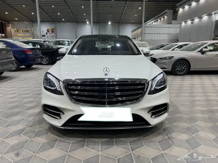 مرسيدس S500 مديل 2017 ( يخت ) فل كامل خلفية طياره 0
