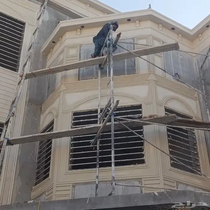 لياسه ملونه وديكورات خارجيه بديل الحجر الطبيعي باشكال مختلفه 6