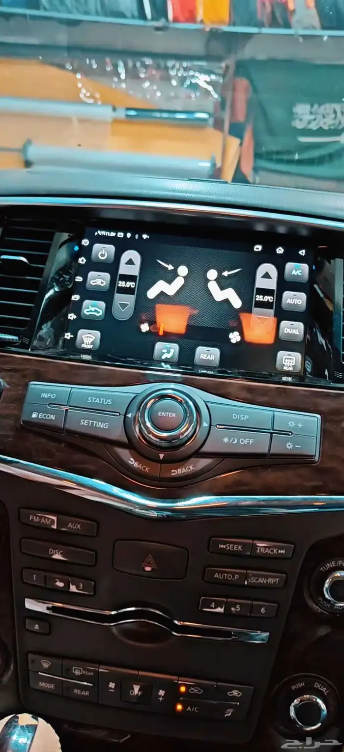 شاشه نفس شكل الوكالة نيسان باترول بلاتينيوم 2019 0