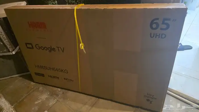 شاشة سمارت 65 بوصة جديدة بكرتونها .. 1