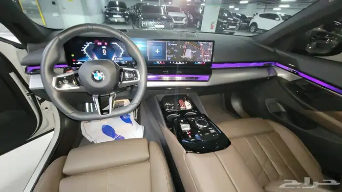 BMW 520i M Sports 2024 ليد كريستال وارد كوريا 13