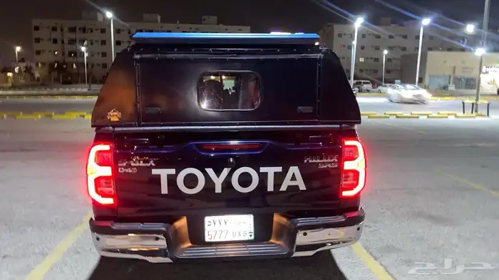 هايلكس دبل مكينه 2800 ديزل قير تماتيك مجهزه ب جنوط برايد 9