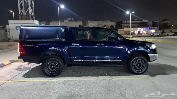 هايلكس دبل مكينه 2800 ديزل قير تماتيك مجهزه ب جنوط برايد 6