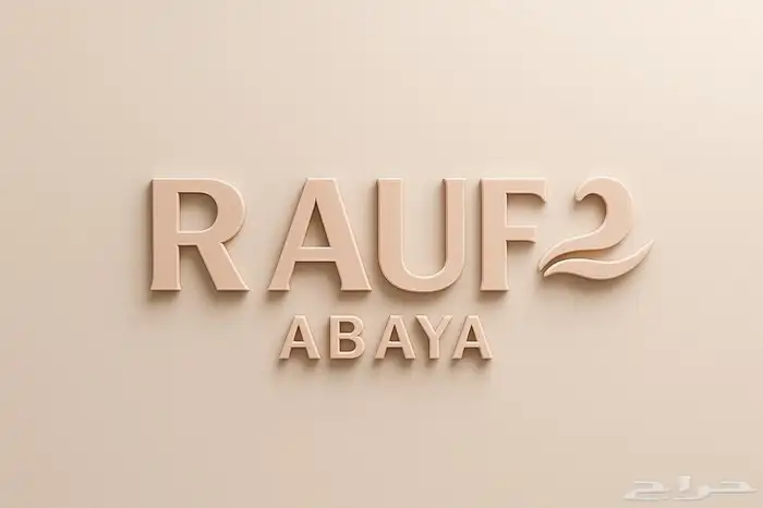 طباعة بكج عبايات بوكسات عباية كيس عباية لوقو قماش ملصقات 1