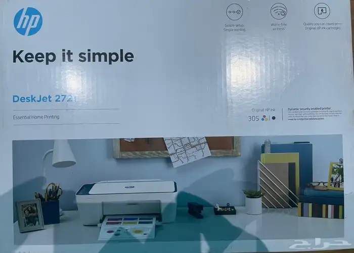 طابعة DeskJet 2721 0