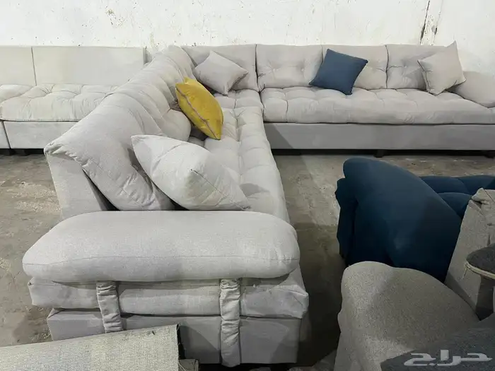 كنب جديد جاهز حرف ال و7نفر 36