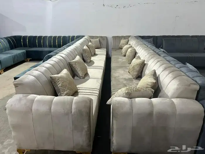 كنب جديد جاهز حرف ال و7نفر 3