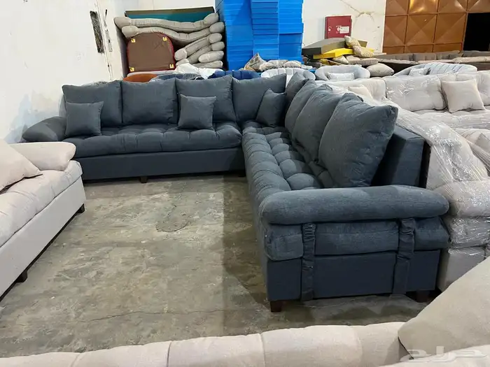 كنب جديد جاهز حرف ال و7نفر 13