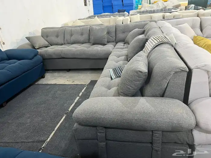 كنب جديد جاهز حرف ال و7نفر 0