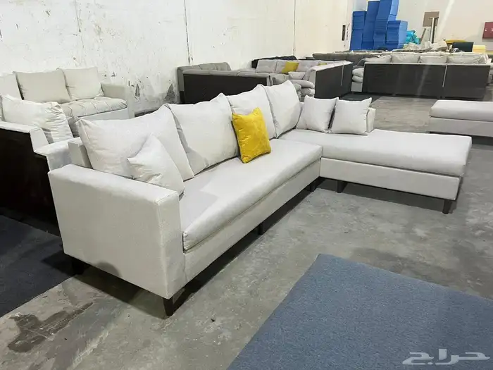 كنب جديد جاهز حرف ال و7نفر 1