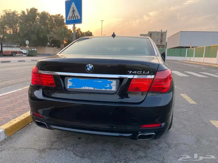 BMW 740Li 2012 Model- Black for sale 1