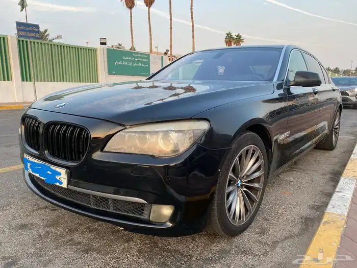 BMW 740Li 2012 Model- Black for sale 0