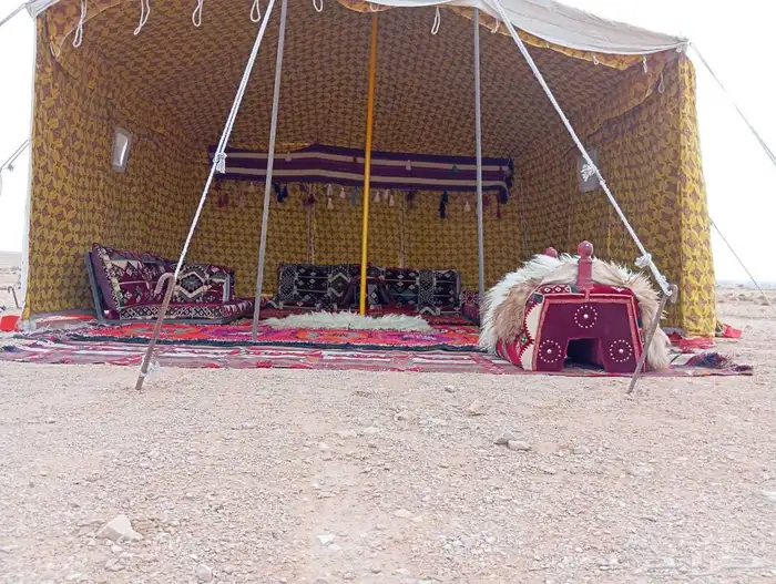 جلسات شعبيه بيت شعر خيم جلسات خارجيه زل قهوجي وصباب 7