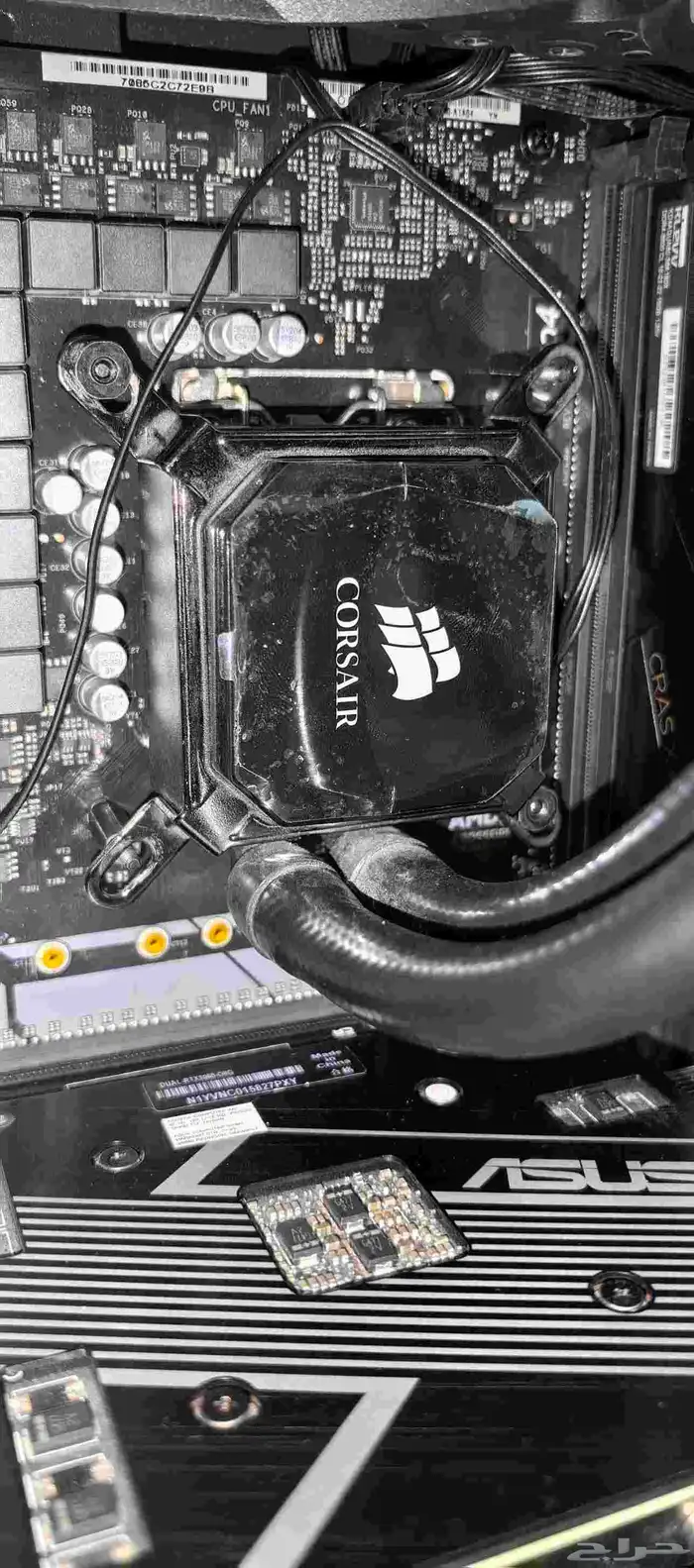 تجميعة بي سي جديد i7 9700k Motherboard z390m pro4 5