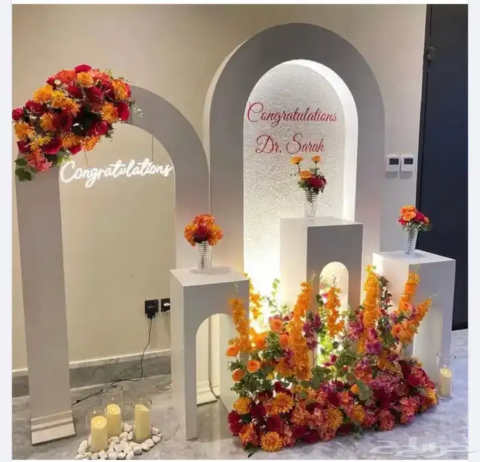 تنسيق ورود وهدايا وحفلات جده حي السنابل 27