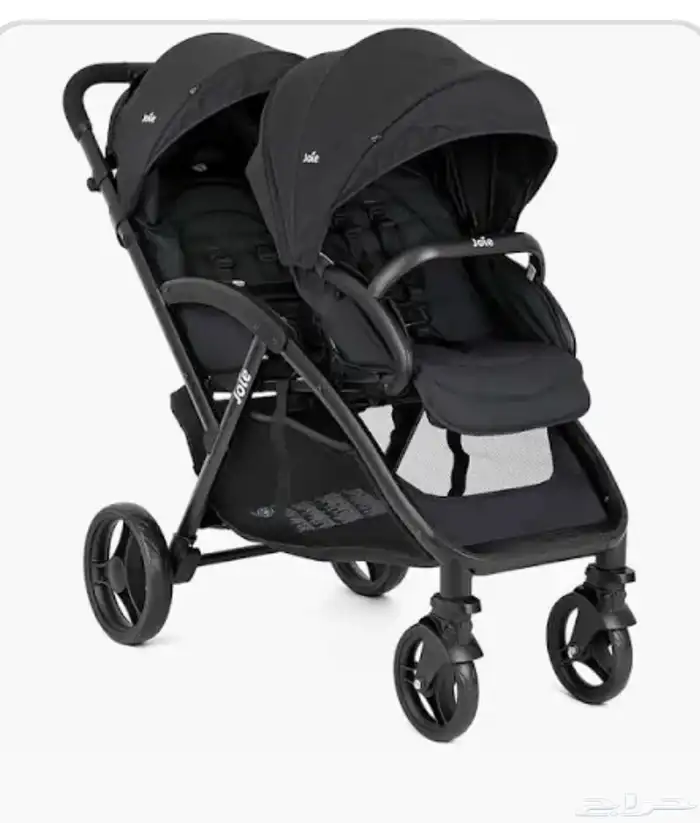 عربة أطفال مزدوجة للبيع 0