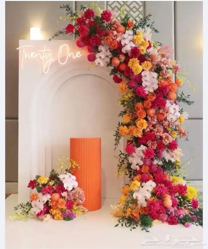 تنسيق ورود وهدايا وحفلات جده حي السنابل 26