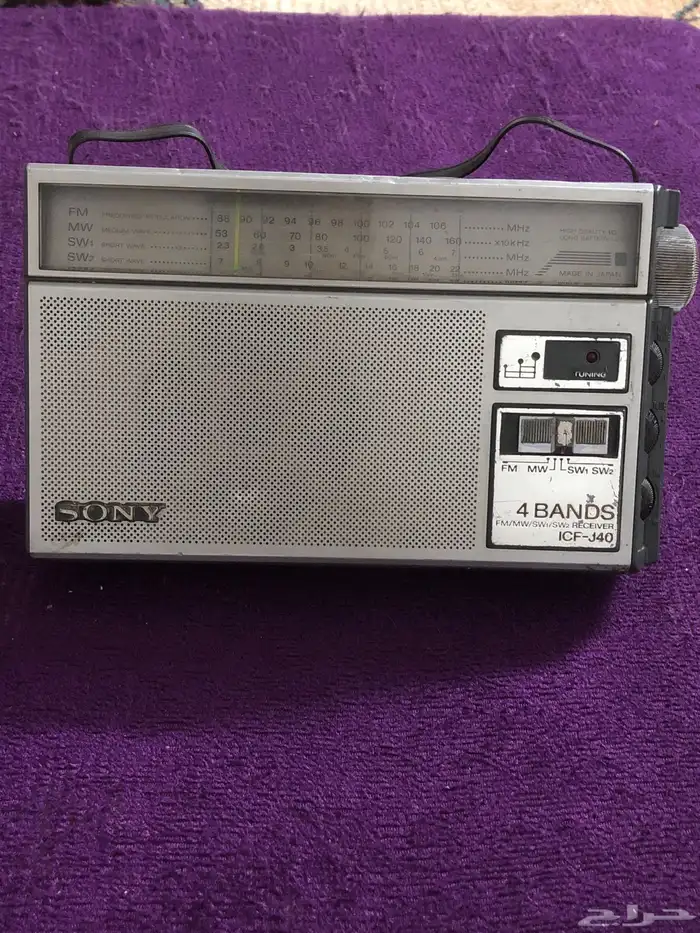 راديو اثري 4 موجات ياباني سوني 0