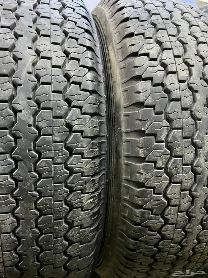 كفرات دنلوب رفرف مقاس 265 70 16 5