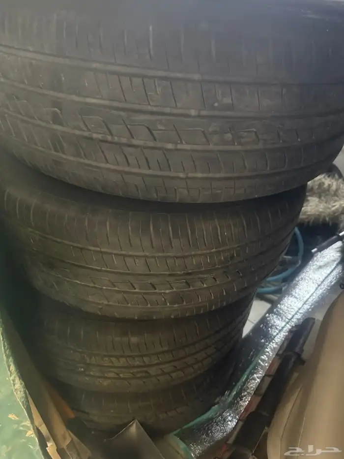 يوجد كفارات مع الجنوط مقاس 20 تاهو وتباريز تركب علي الفورد 6