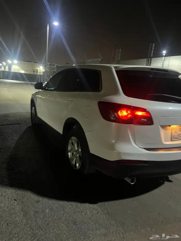 مازدا CX9 موديل 13 للبيع ابيض ماشي 300 الف 9