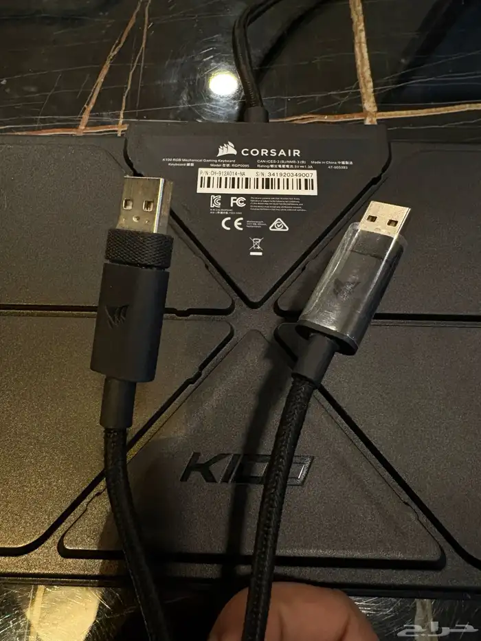 gaming keyboard  K100 RGB CORSAIR 450sr 6