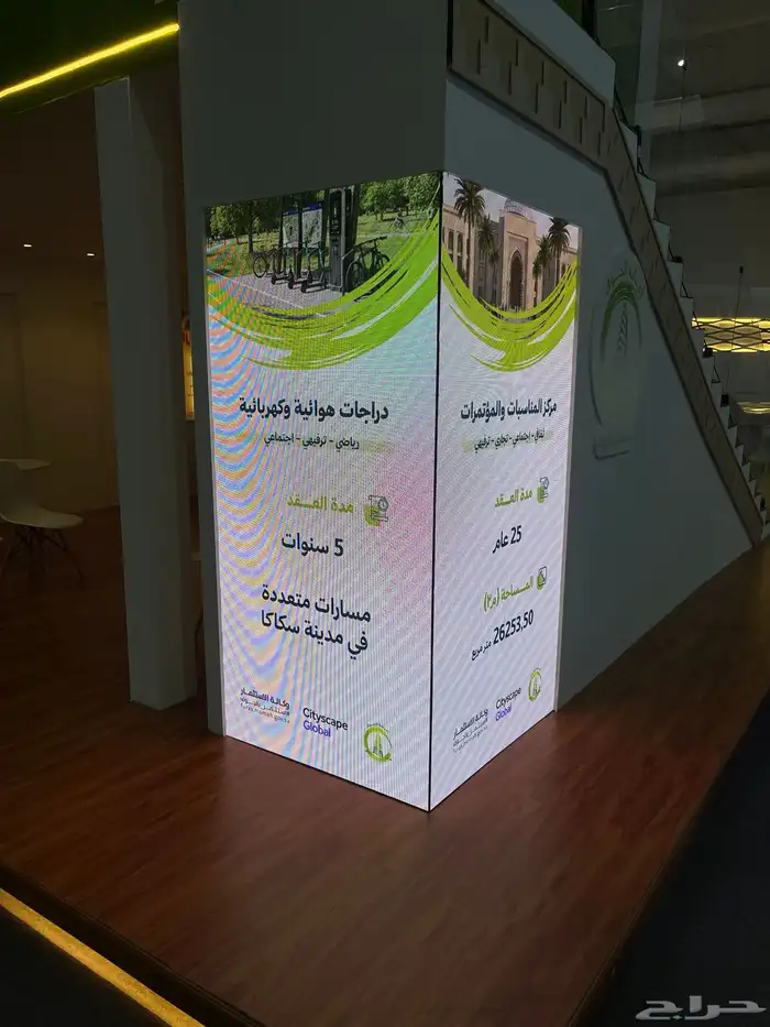 تنظيم المعارض و المؤتمرات شاشات صوتيات اضاءة بوثات 2