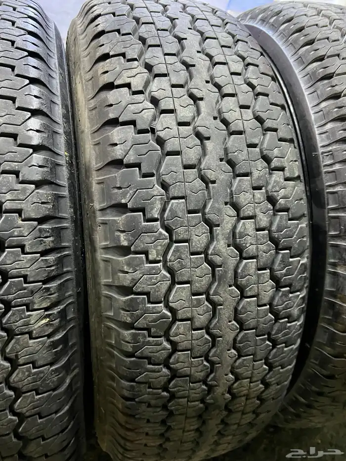 كفرات دنلوب رفرف مقاس 265 70 16 4