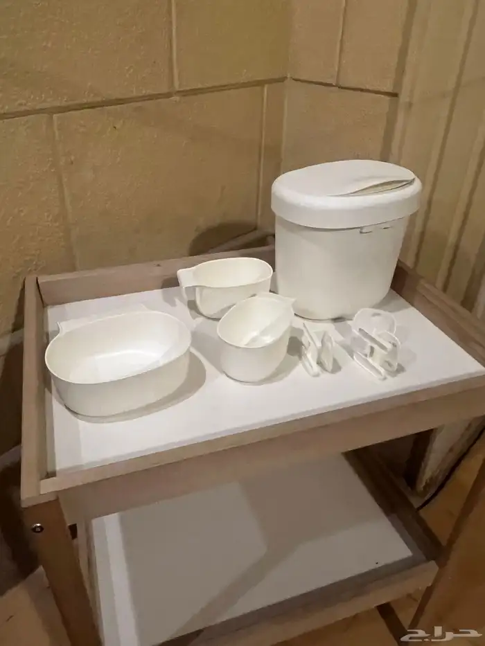 كرسي وطاولة وسرير اطفال 3