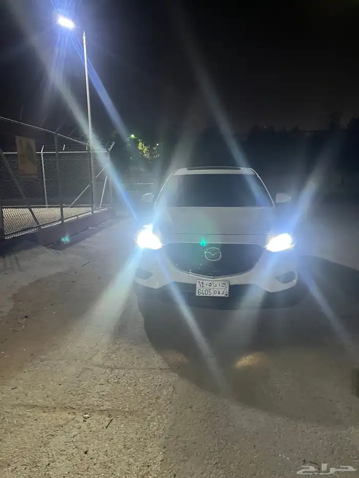 مازدا CX9 موديل 13 للبيع ابيض ماشي 300 الف 13
