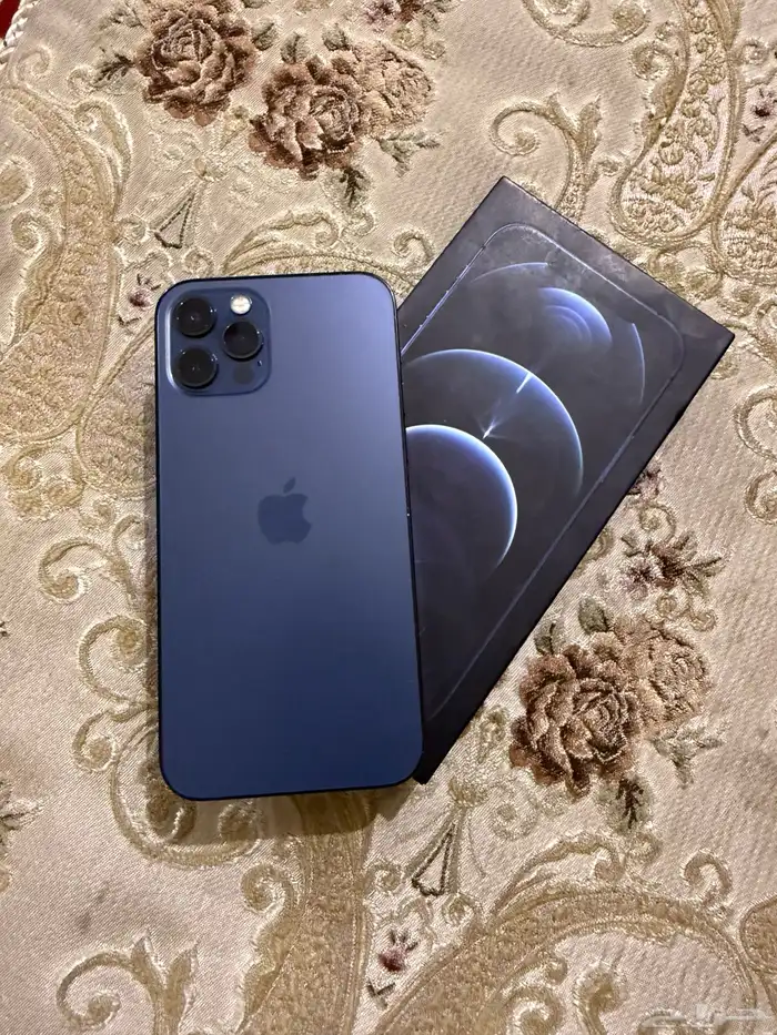 للبيع ايفون 12 برو ازرق و 14برو ماكس بنفسجي 5