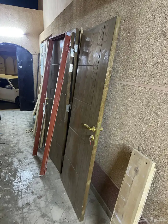 ابواب خشب البيع كلها 1