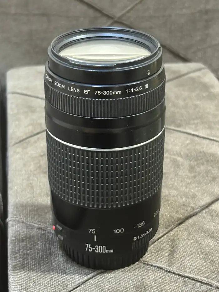 عدسه كانون 75-300 3