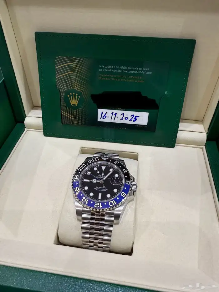 للبيع ساعة رولكس أصلية باتمان جديدة 4