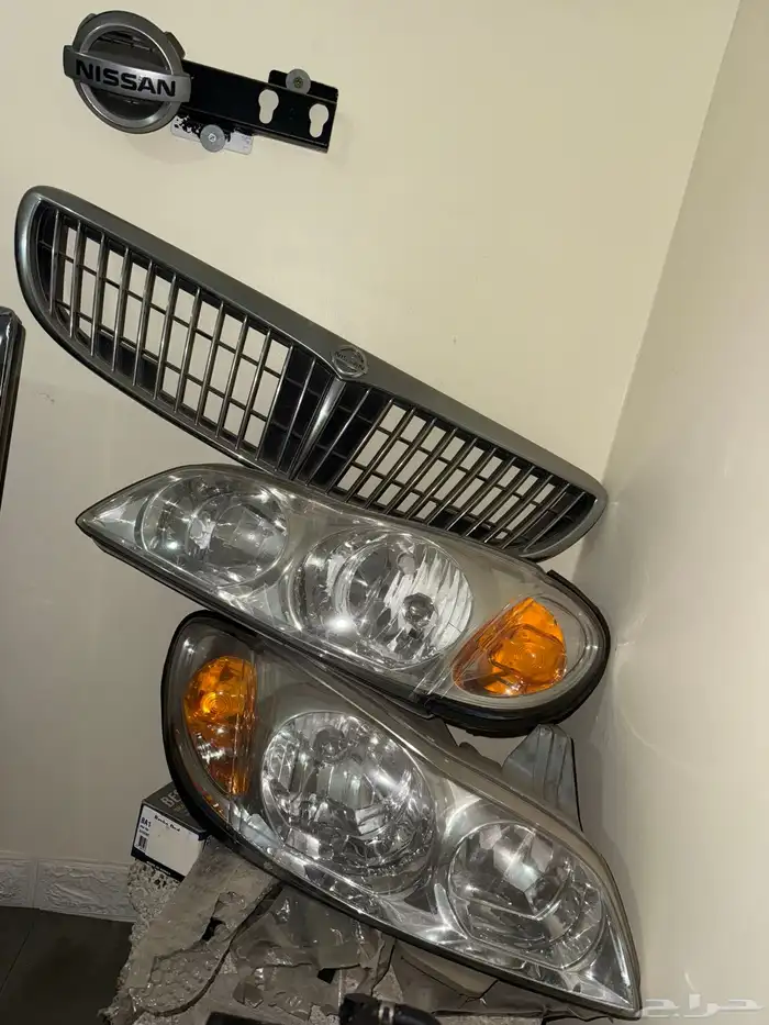 طاسات وجنوط وشبك وشمعات وكشافات مكسيما موديل 2000-2008 1