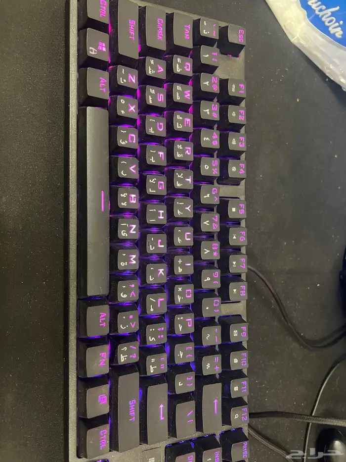 ماوس وكيبورد قيمينق من انفي ارك نظيفه مره ضمان 1