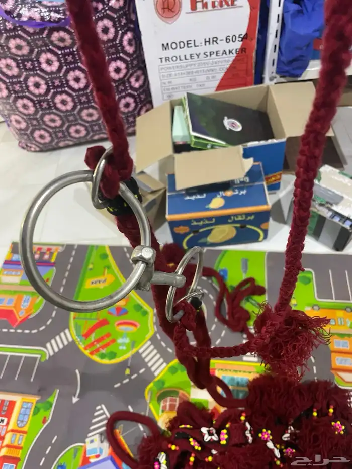 رسن او رشمة او زينه مهدب بودع للخيل 0