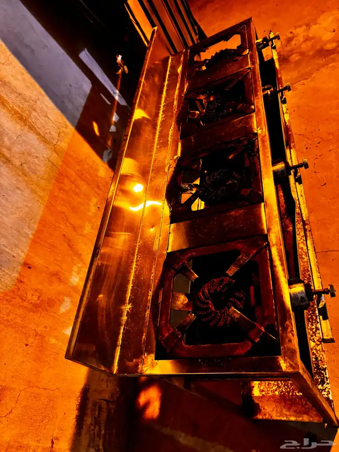 فرن إستيل وحمايه خارجيه لشاشه 65 3