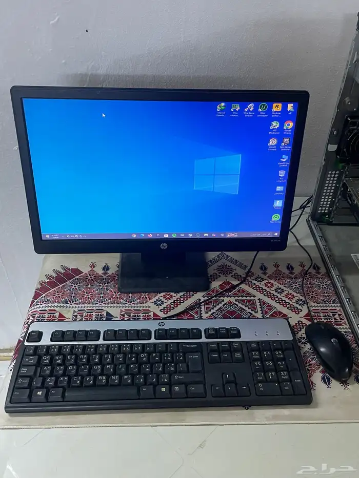 كمبيوتر مكتبي HP نظيف كامل i5 2